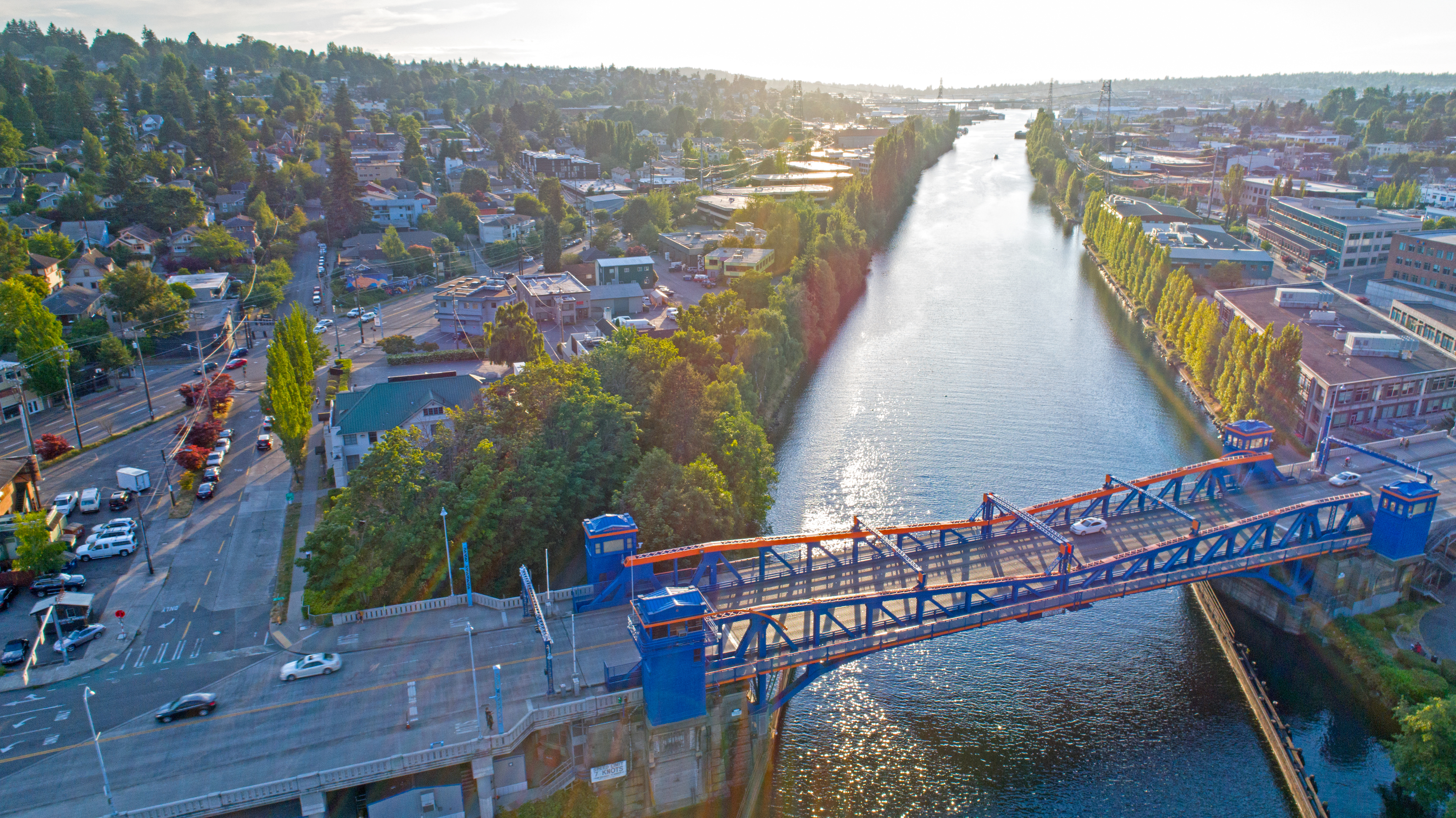 Aerial view of Harrow Falls